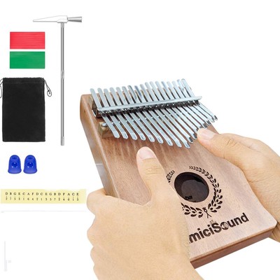 Moozica Kalimba Kalimba 17 Tasti Set Di Strumenti Musicali Africani Professionale Calimba Marimba Instrument Calimba Strumento Musicale Ideale Per - 2