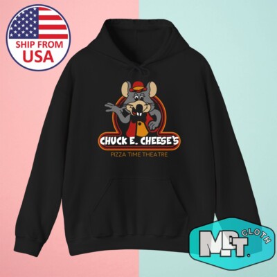 Chuck E. Cheese's Men's Black Size S-3XL