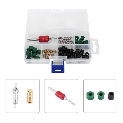 71pcs Air Conditioning Repair Tool Kit For A/C Valve Core Removal EUY - Picture 4 of 7
