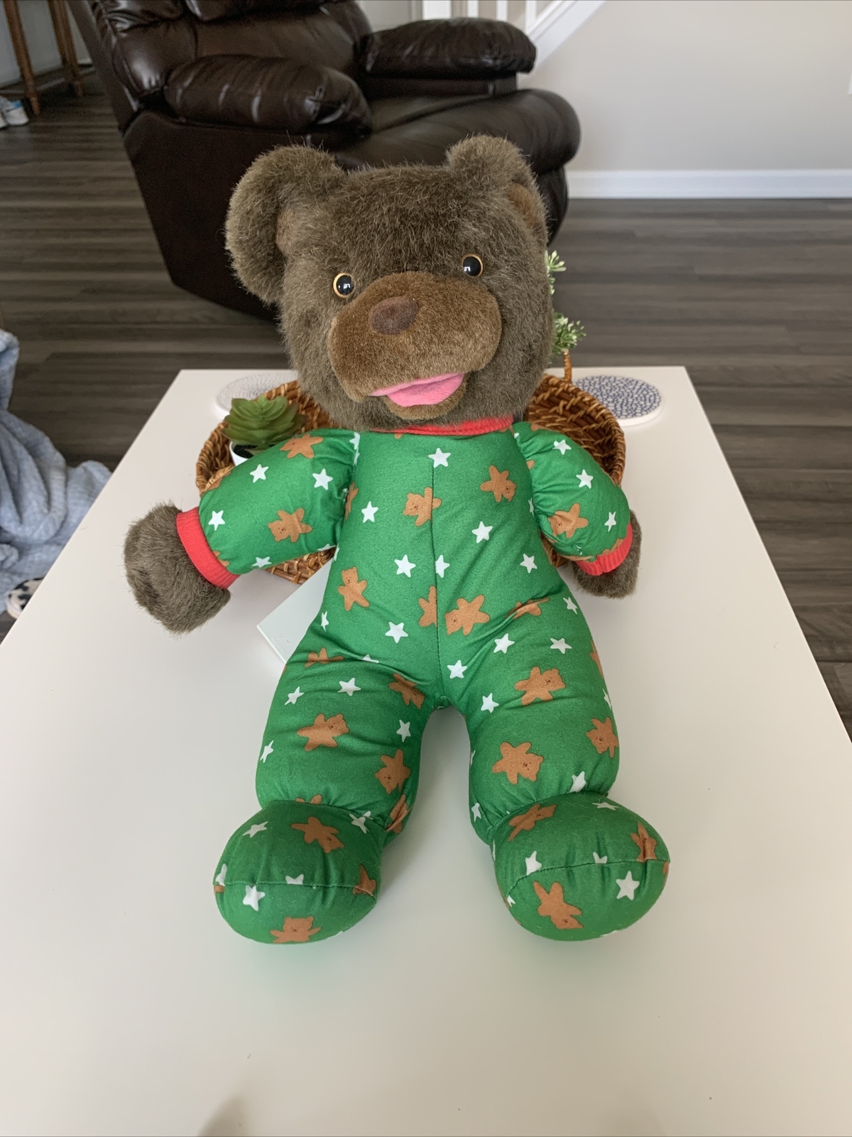 avon talking teddy bear instructions