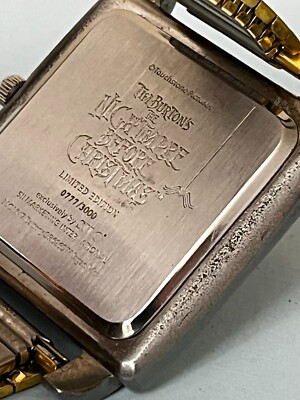 Tim Burton’s The Nightmare before Christmas limited ed square Dial watch Jack Tim Burton main image 4