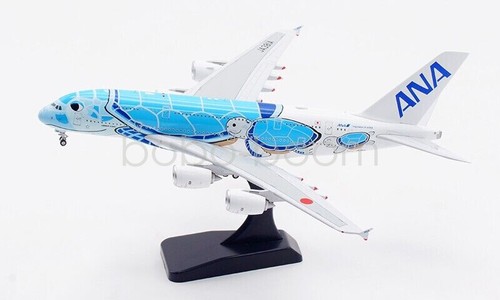 For 1:400 Aviation400 ANA A380 JA381A Aircraft Model Free Tractor+Stand - Picture 5 of 10