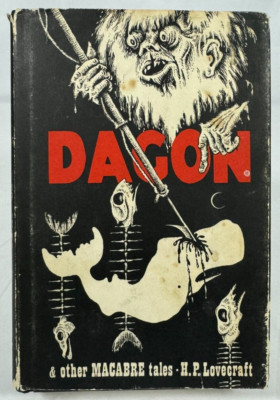 Dagon and Other Macabre Tales by H.P. Lovecraft - 1965 Arkham House, Vintage HC