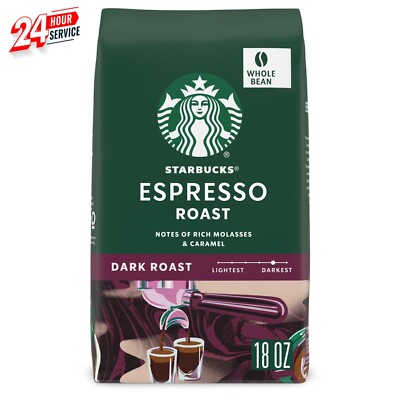 Arabica Coffee Beans Espresso Roast, Dark Roast, Whole Bean Coffee, 1