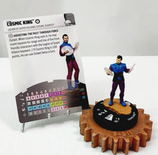 HEROCLIX DC Notorious Set Rare 043 Cosmic King w/Card