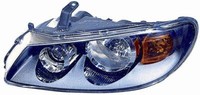 Scheinwerfer Vorderlicht FüR Nissan Almera N 16 2002 Schwarze Parabel Links
