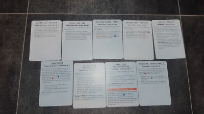 Warhammer 40K Kill Team Tactics Cards - White Dwarf