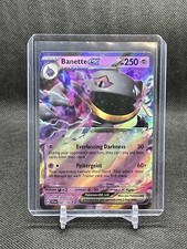 Pokémon Banette ex Double Rare Scarlet & Violet Base 88/198 Pack Fresh NM-M
