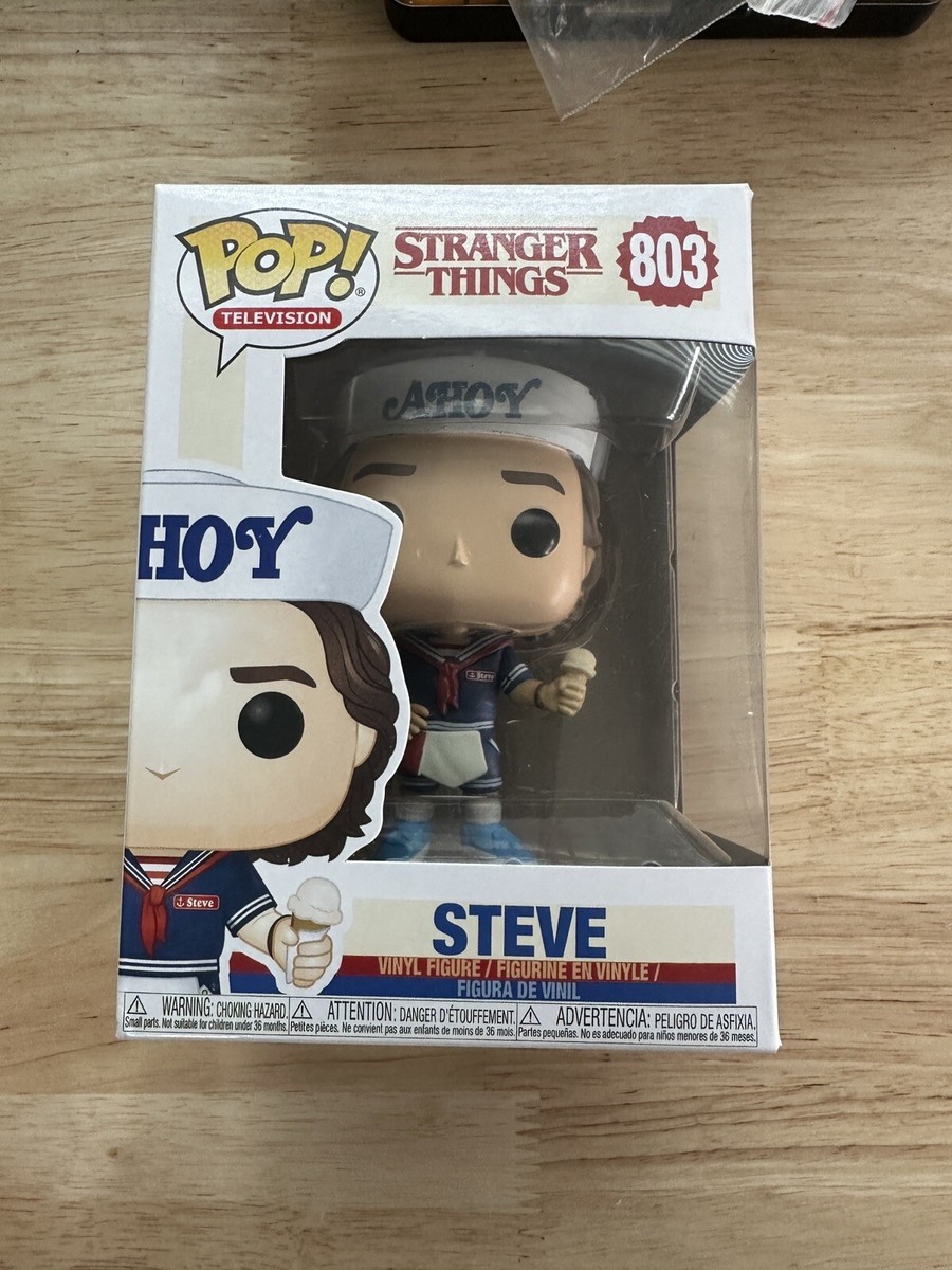 Funko Pop #803 Stranger Things Season 3 Steve with Ice Cream Cone