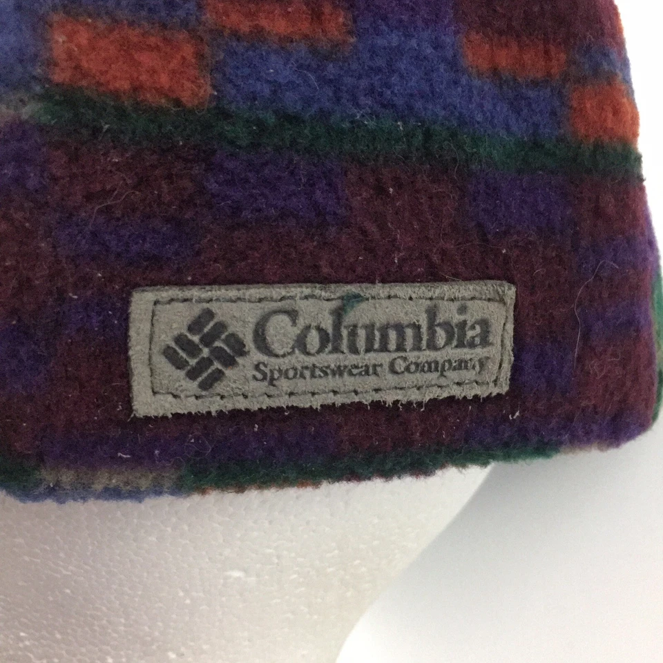 De Colección Columbia Gorra de Vellón Azteca EE. UU. Pesca Caminata Aire Libre Esquí Invierno Gorra de Béisbol S/M Foto 3 de 4