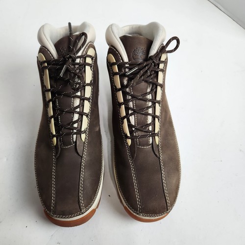 NEW IN BOX Size 9M Timberland Men’s Euro Dub Brown Nubuck Boots
