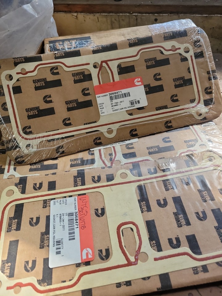 3068471 CUMMINS CAM FOLLOWER HOUSING GASKET eBay