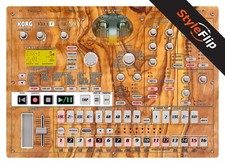 Korg Electribe SX SD Wood 6 Protective Decal StyleFlip Skins