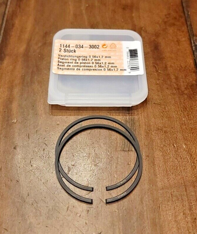 Pistone Segmenti Motore Motosega STIHL MS 441 50 Mm 11380302003