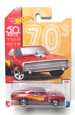 Hot Wheels Decades 70s 70 Dodge Charger R/T red | eBay