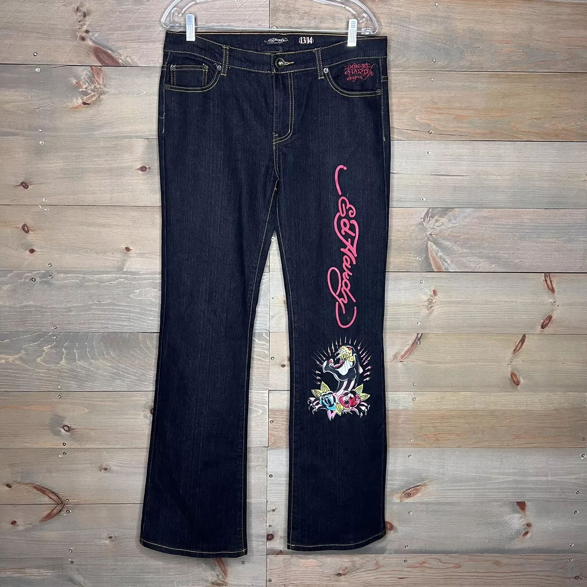 Retro Low Waist Denim Jeans Vintage Cute Chic Fairycore Straight