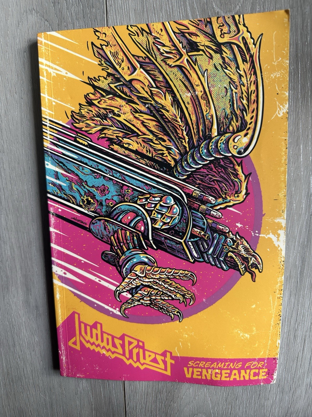 Judas Priest: Screaming for Vengeance by Rantz Hoseley (English) Graphic Novel