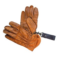 13 1/2 guanti Lowlander cognac TAGLIA M