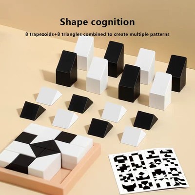 120 Level Hidden Building Block Puzzle Toys Parent-Child Interactive Game 