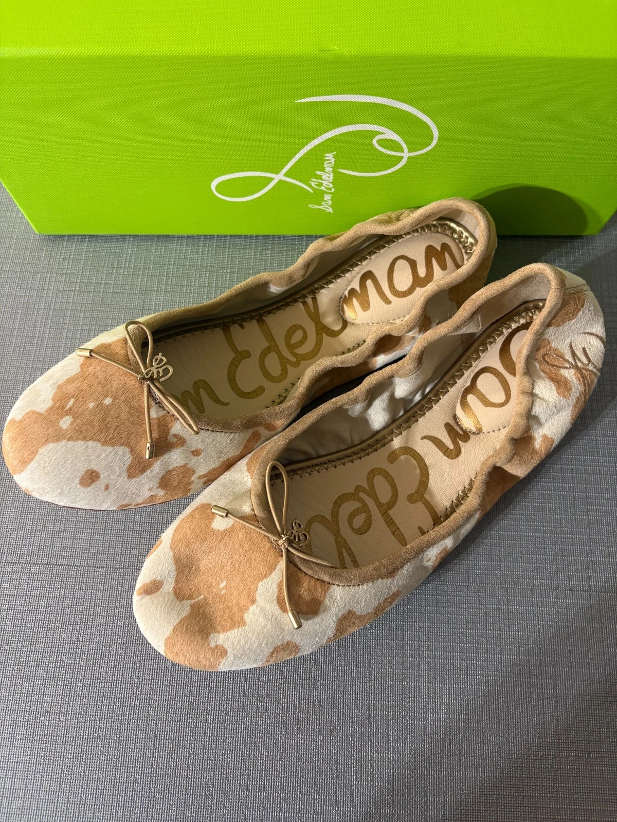 Sam Edelman Felicia Calf Hair Ballet Flat (Women) MSRP$160 CHIC & STYLISH