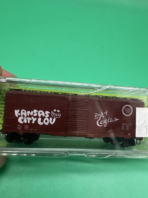 #ad #ad Deluxe Train N Scale 40’ Standard Box Car MoPac Kansas City Lou Missouri Pacific $29.99