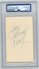 Johnny Cash & Jerry Lee Lewis Signed Index Card PSA DNA Auto Autograph - RARE