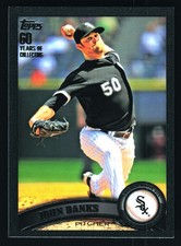 John Danks Chicago White Sox 2011 Topps Black #265 SN /60