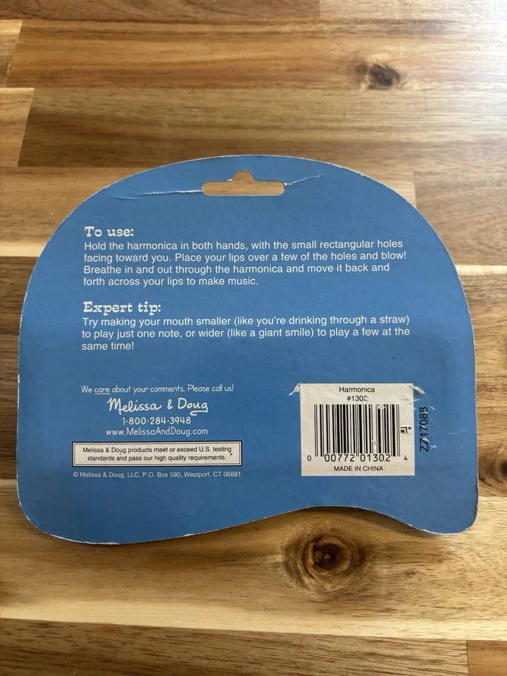 Instrumento musical Melissa & Doug armónica para principiantes 3+ años preescolar educación en casa Foto 2 de 2