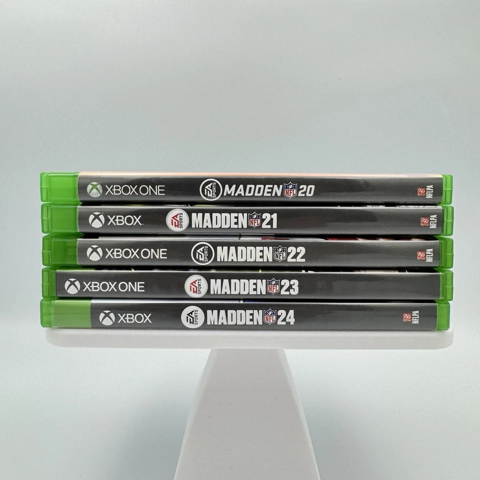 Lot of 5 Madden Xbox One Games - 20, 21, 22, 23, 24 Football Bundle - Tested - Image 3 of 4