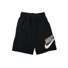 Nike Club Black Fleeced Pocket Shorts Medium KIDS