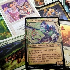 Whole COMMANDER Magic Deck MTG -*Kutzil, Malamet Exemplar* CATS's Tribal Kismet