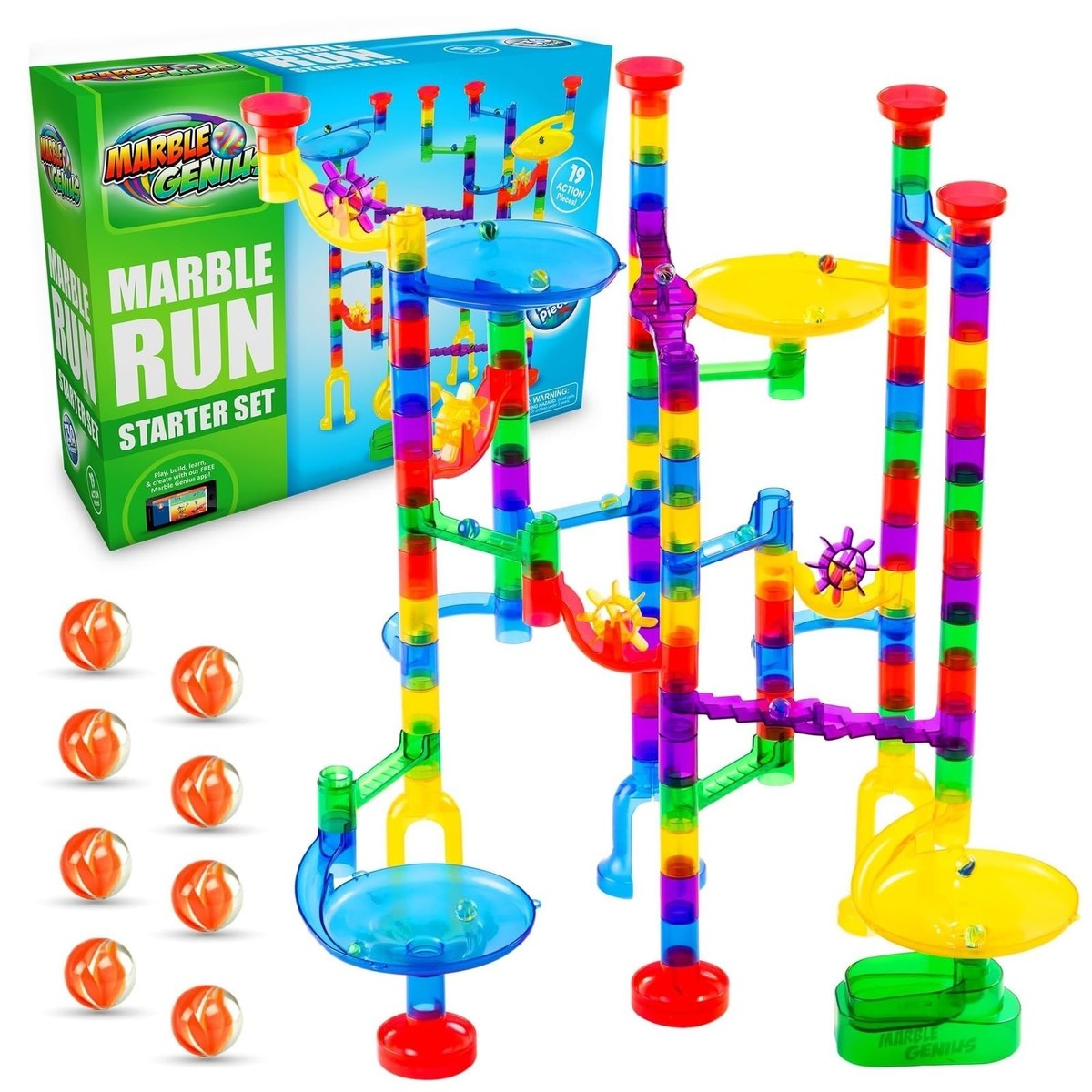 Marbles For Kids Marble Genius Marble Run Super Set 85