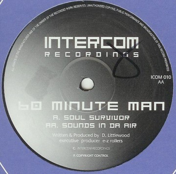 60 Minuten Man - Soul Survivor / Sounds In Da Air (12'') (sehr gut plus (sehr guter Zustand+)) In