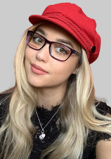 New Mikli by Alain Mikli MLR14 52-16-140 52mm Purple Women's Eyeglasses Frame