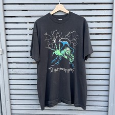 VTG 90s Wicked Witch "I'll Get You My Pretty" Wizard of Oz Parody Tee Mens XL 