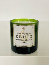 Flaschenkerze Champagne Deutz Blanc de Blancs 2017 Kerze