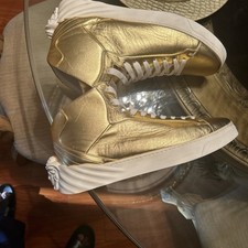 Men  s Versace Medusa Gold Sneakers Size 47