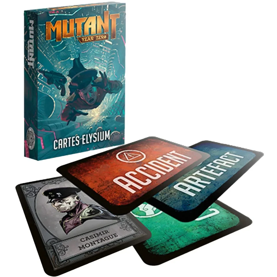 Mutant Year Zero: Elysium Cards - Expansión de juego de mesa - Licencias de gabinete Foto 2 de 4