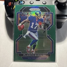 2021 Panini Prizm - Plaxico Burress #236 Green Prizm New York Giants