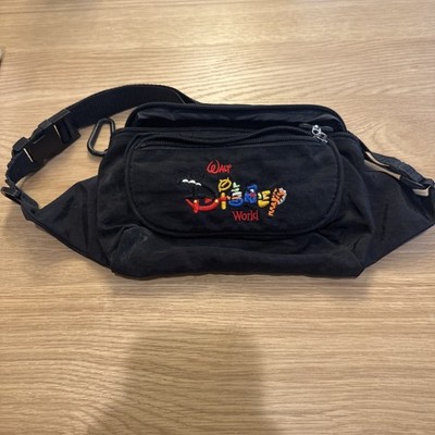 Vintage Walt Disney World Character Spell Out Disney Fanny Pack Bag-WDW