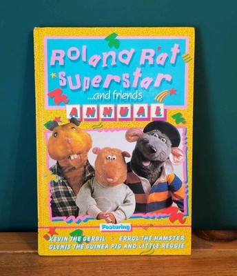 Roland Rat Superstar and Friends Annual 1984 Hardback Book Grandreams Nostalgia 