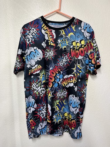 Oh Snap! Drill Clothing Co. Graphic T-Shirt Comic Expression Size XL - Picture 1 of 4