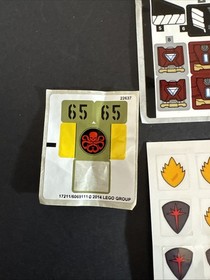 LEGO STICKER SHEET  76104 5002145 76017 76006 LEGO Marvel