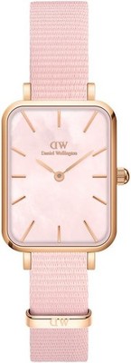 Daniel Wellington Damenuhr mit rosa Perlmutt Zifferblatt DW00100509