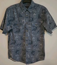 Basic Editions Shirt Mens Size Medium Light B...