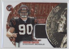 2002 Topps Pristine Nickel Package Justin Smith #NP-JS 0f8
