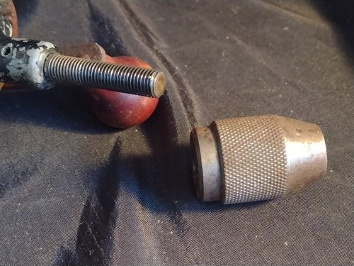 Antique Millers Falls Hand Crank Egg Beater Style Drill #77 Turns Easily Vintage - Picture 16 of 18