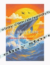1000 piece jigsaw puzzle Dynamic ocean marine ocean