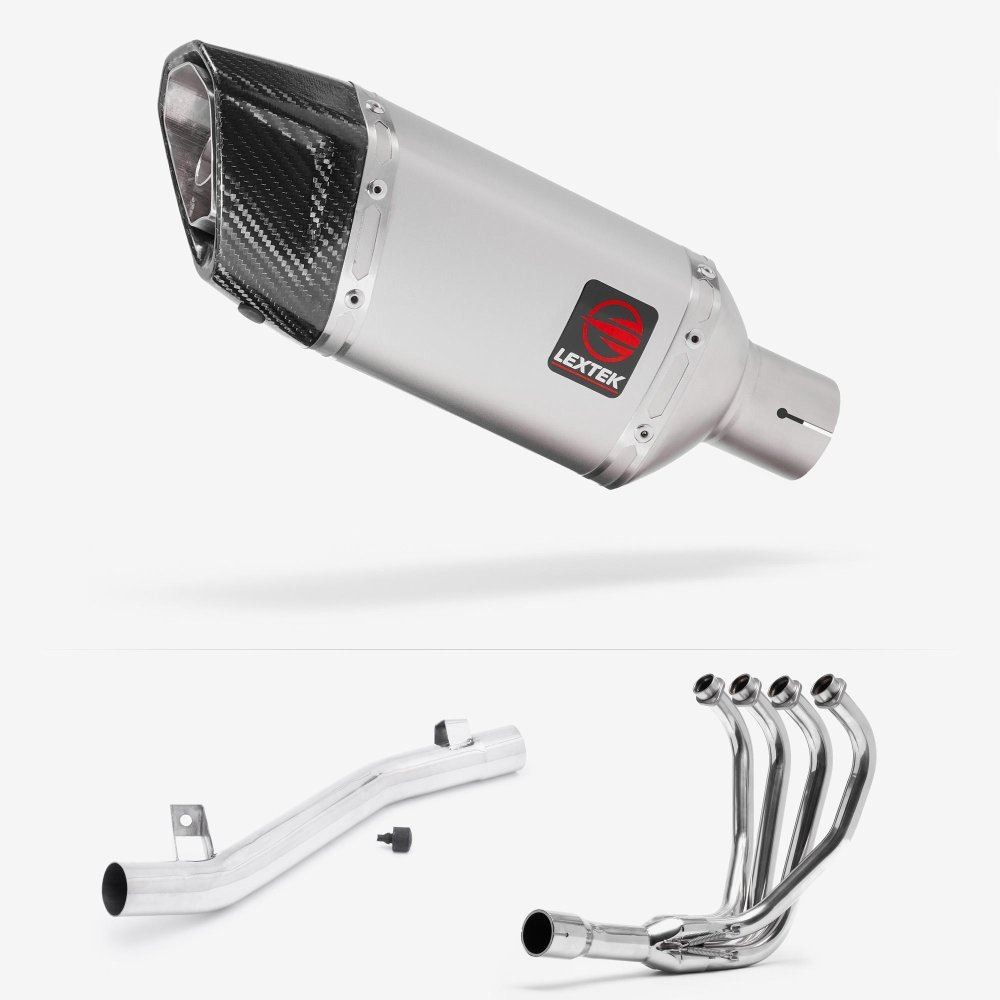 Lextek SP5 Exhaust System 200mm for Suzuki GSF 1200 Bandit (95-06)