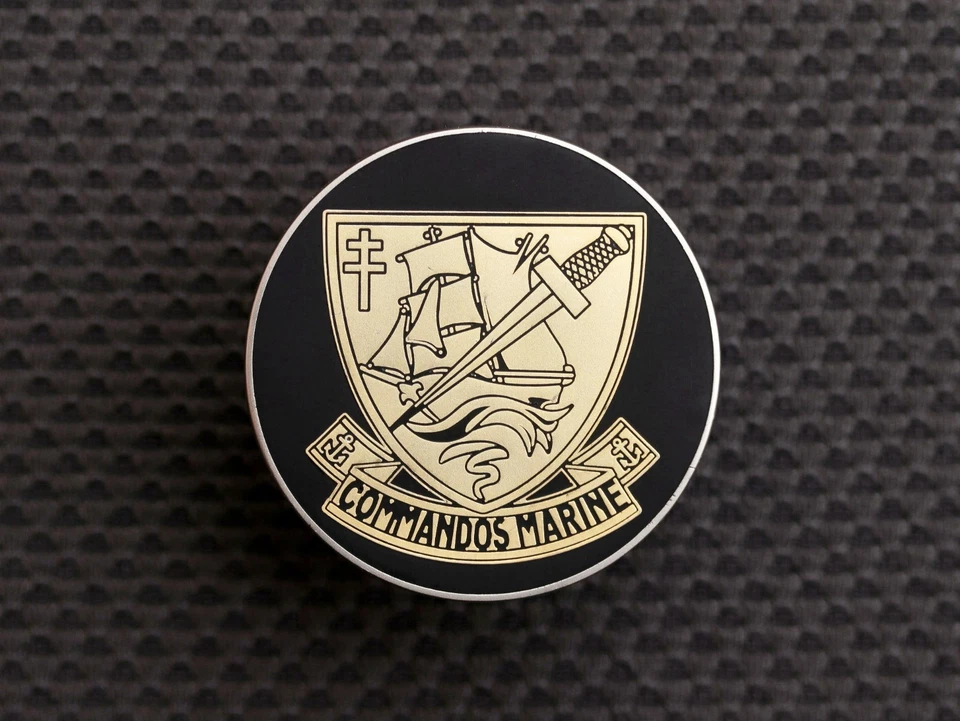 Coin Commandos Marine forces spéciales médaille Insigne - Photo 1/2